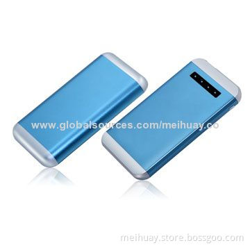 Li-polymer Mobile Phone Batteries, 7000mAh, Aluminium Material, Portable to Carry